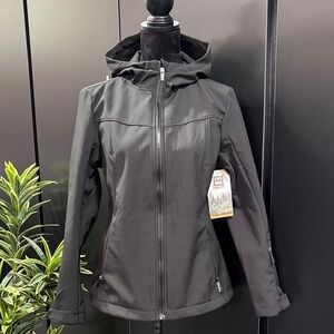 Avalanche Water/Wind Resistant,zip up hood,fleece lined,zip pockets,reflective